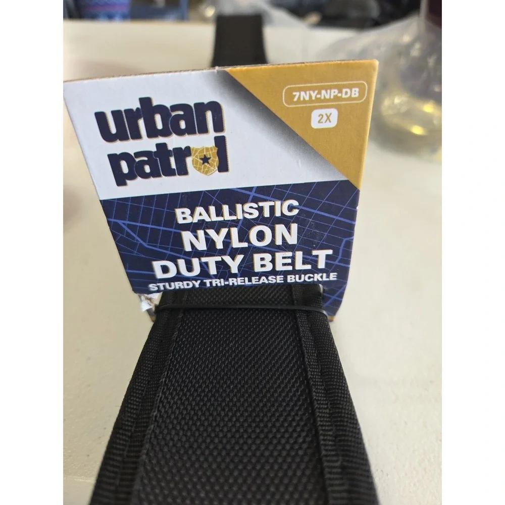 Urban Patrol Nylon Ballistic Duty Belt Size 2x (52-56)